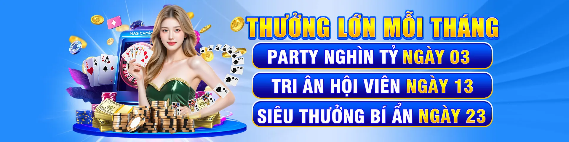 Banner 555win 20 với các trò chơi cá cược sôi động